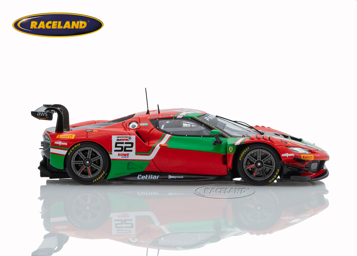 Ferrari 296 GT3 AF Corse 13° 24H Spa 2024 2° Bronze Cup