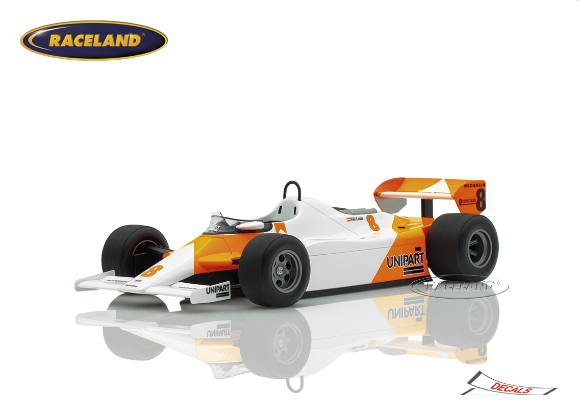 McLaren MP4/1B Cosworth V8 F1 GP Monaco 1982
