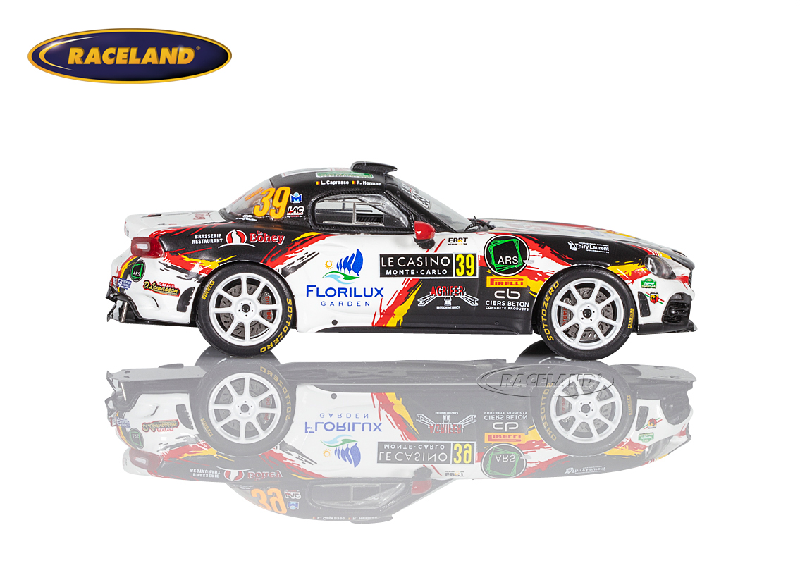 Abarth 124 Rally RGT LacRacing.Be 59° Rallye Monte Carlo 2020