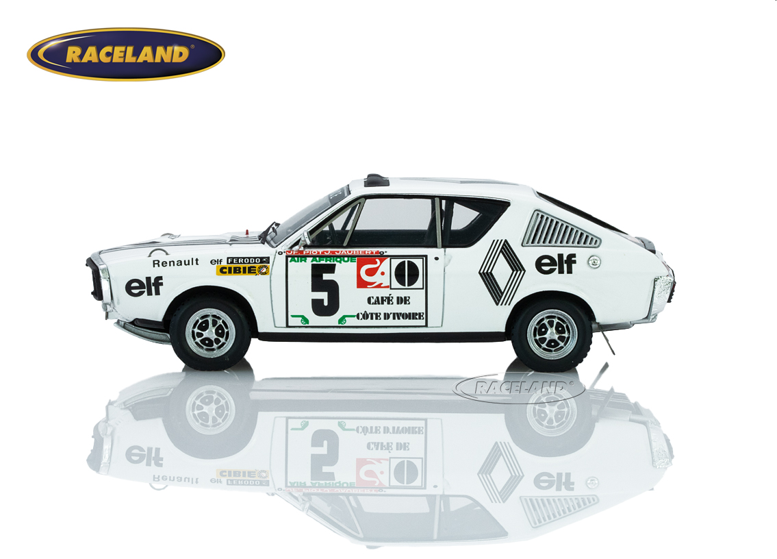 Renault 17 TS Renault elf Bandama Rallye Elfenbeinküste 1973