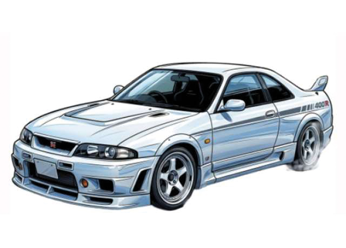 Nissan Skyline GT-R R33 Nismo 400R - weiss