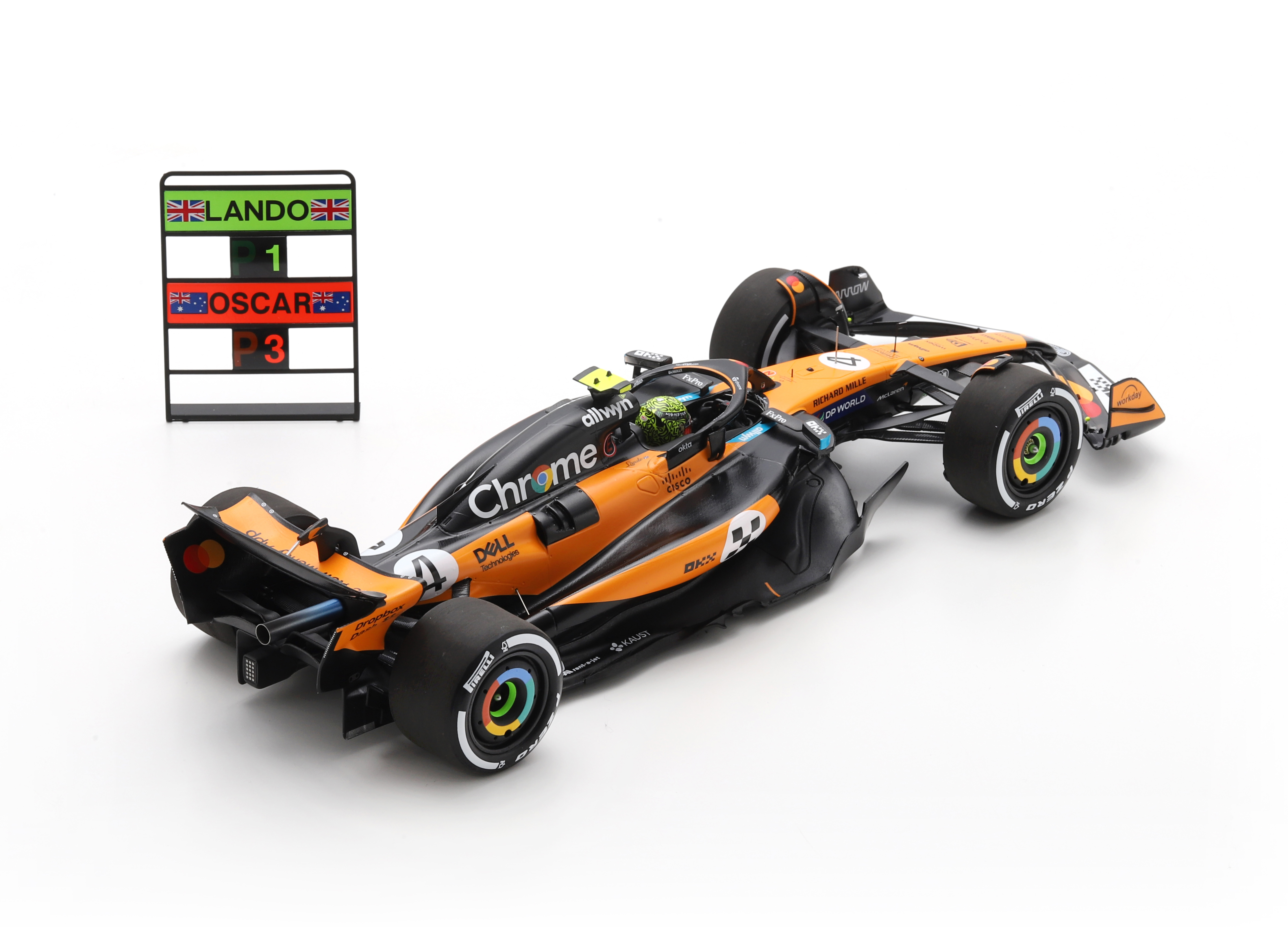 McLaren MCL39 Mercedes F1 Sieger GP Monaco 2025