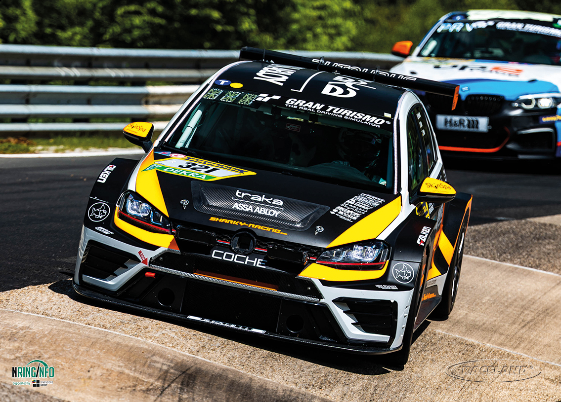 VW GOLF 7 GTI TCR DSG sharky-racing.com 74° 24H Nürburgring 2026