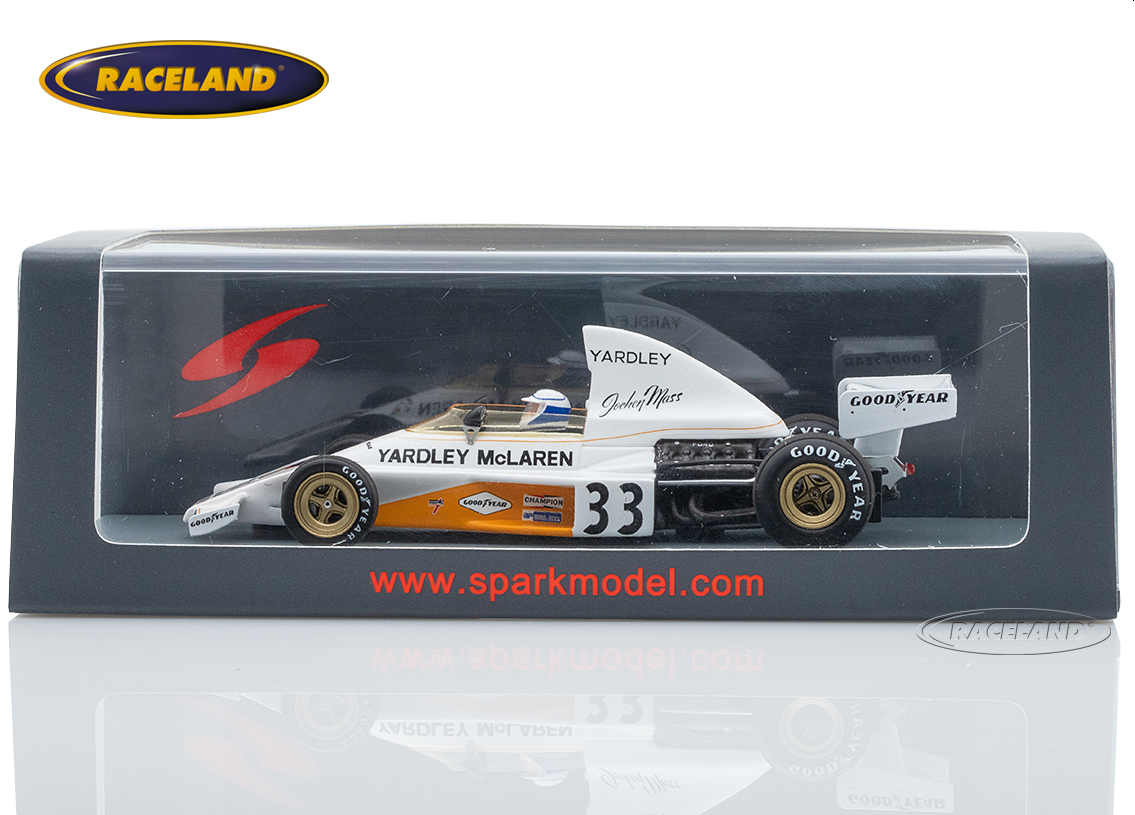 McLaren M23 Cosworth V8 F1 Yardley Team 7° GP USA Watkins Glen 1974