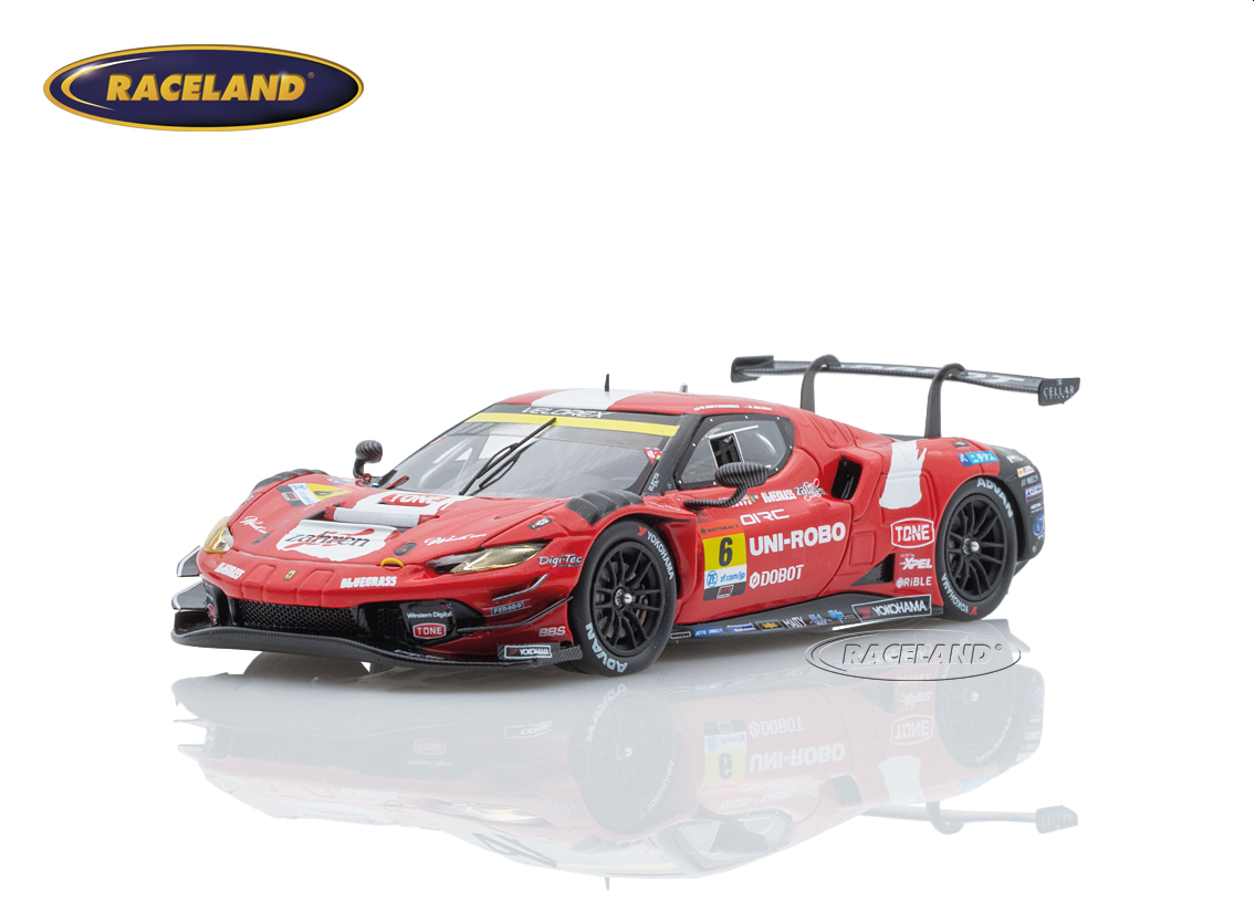 Ferrari 296 GT3 UNI ROBO BLUEGRASS GT300 Super GT Japan 2024