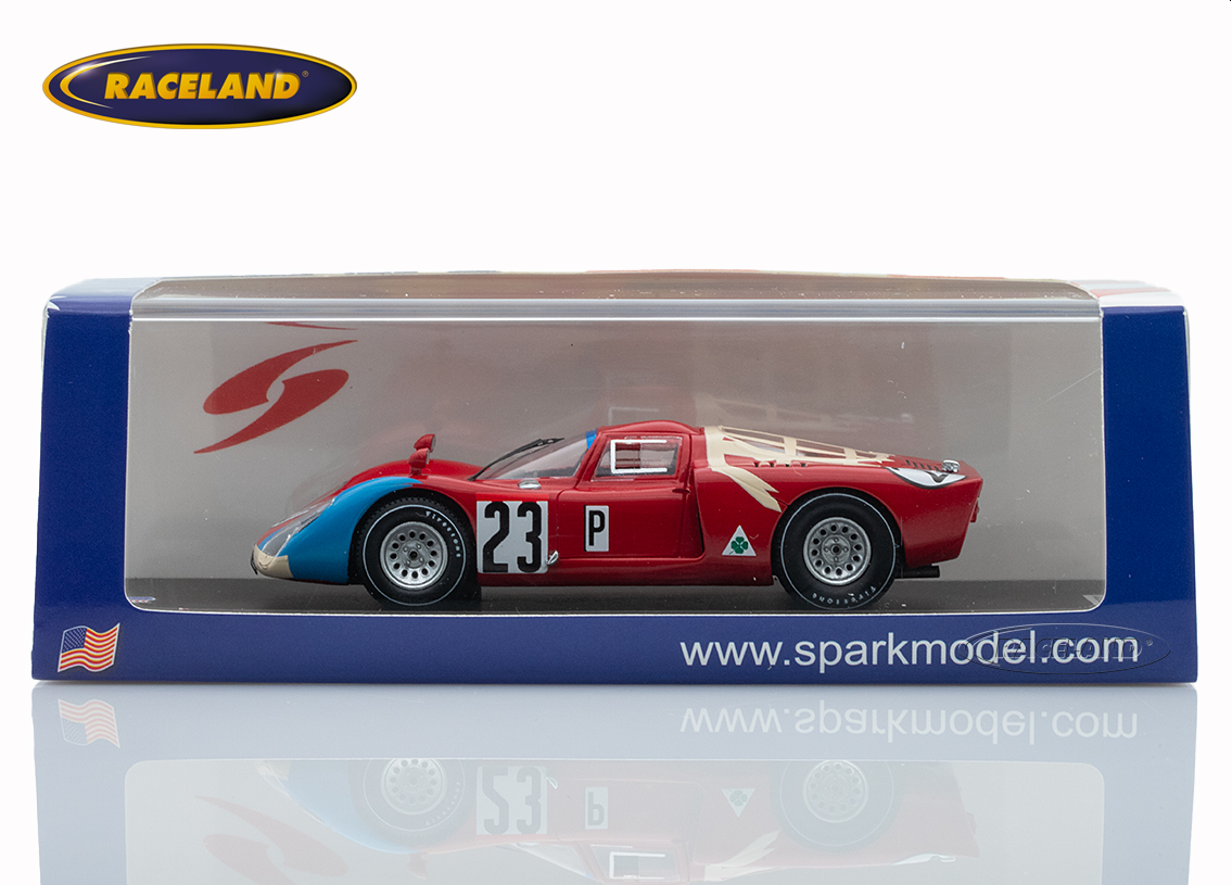 Alfa Romeo T33/2 Autodelta 6° 24H Daytona 1968