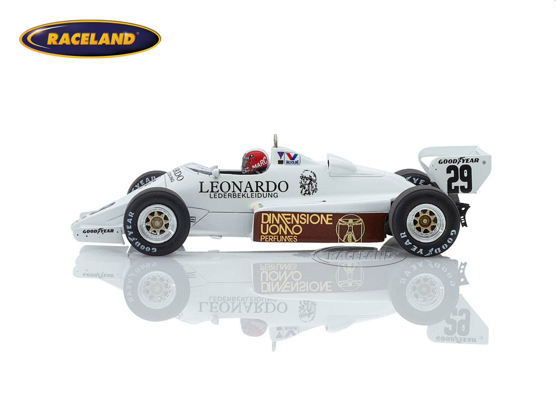 Arrows A6 Cosworth V8 F1 Leonardo 7° GP Deutschland Hockenheim 1983