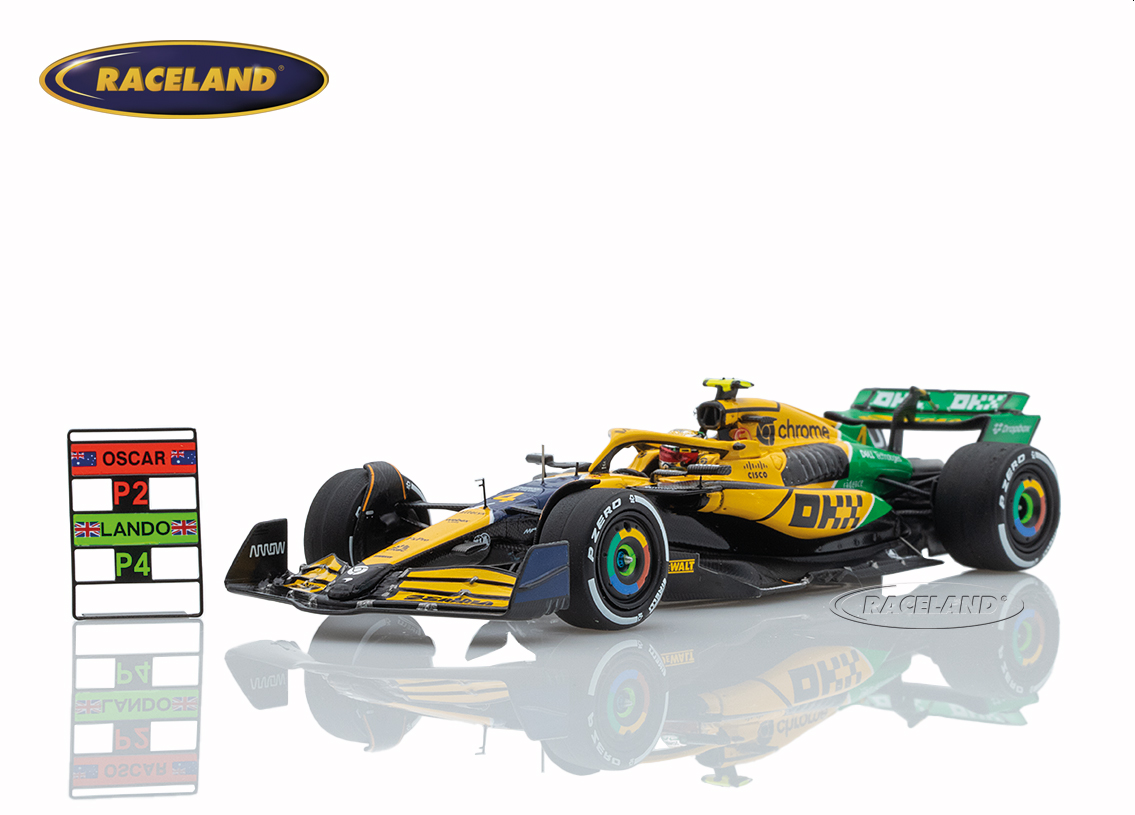 McLaren MCL38 Mercedes F1 Senna Design 4° GP Monaco 2024