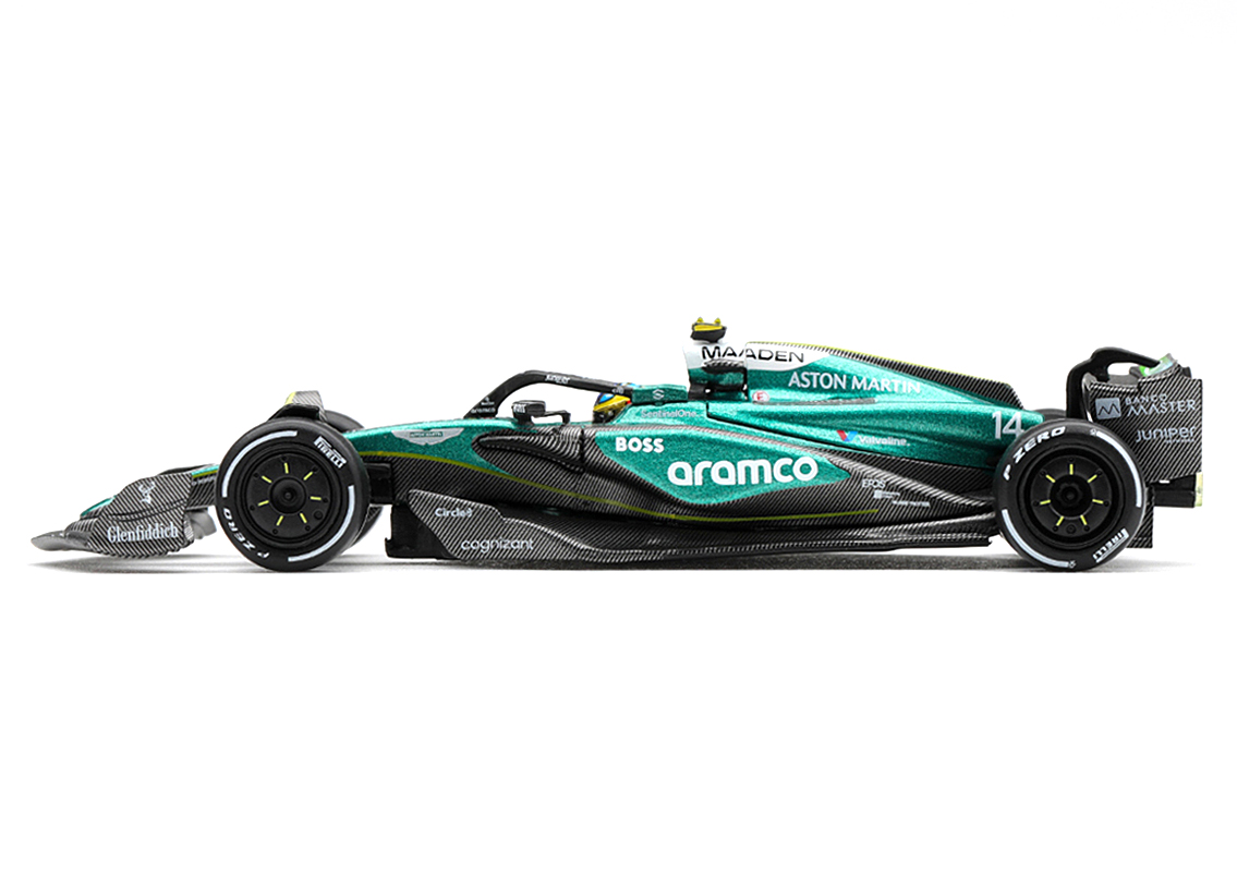 Aston Martin AMR24 Mercedes F1 Aramco Cognizant GP Las Vegas 2024