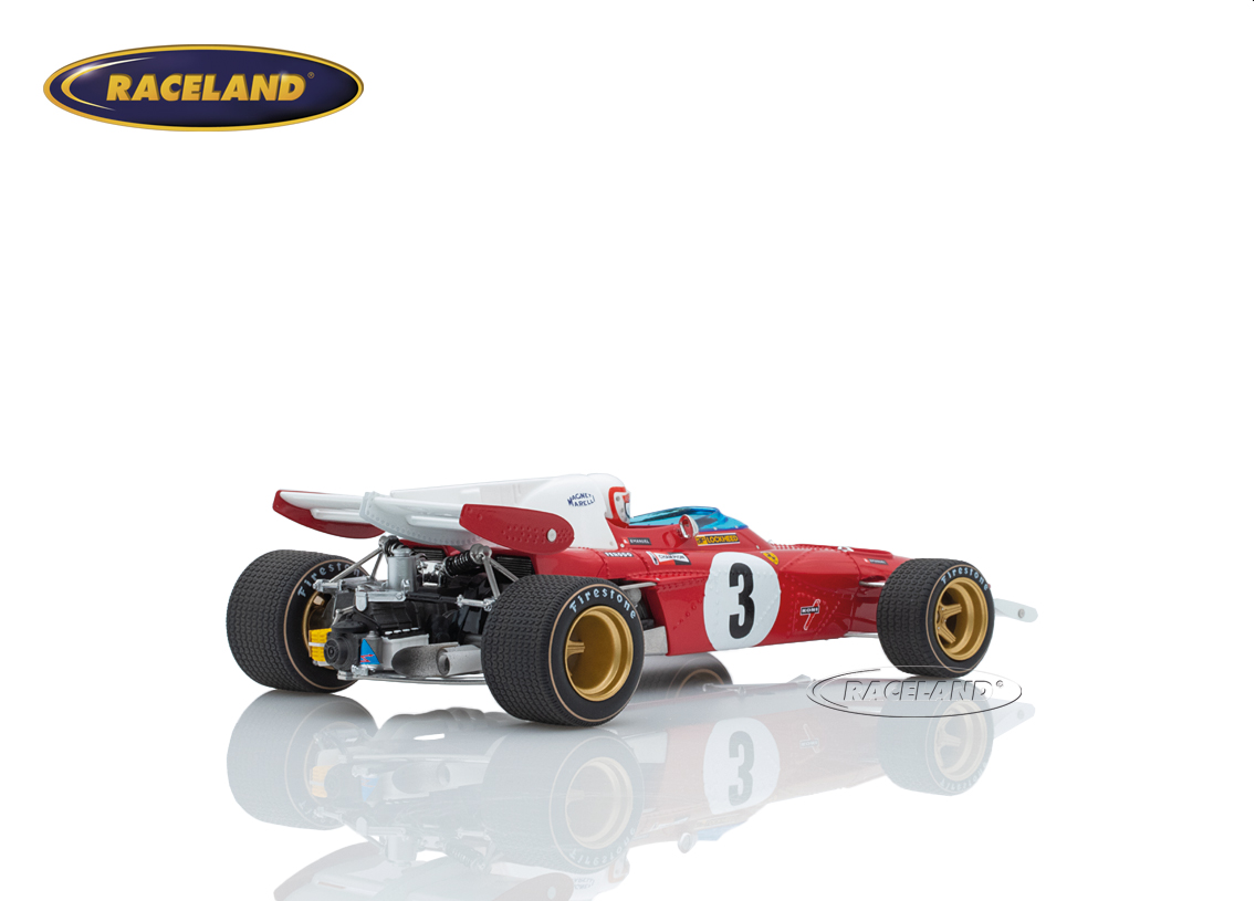 Ferrari 312 B2 F1 Scuderia Ferrari 3° GP Holland Zandvoort 1971