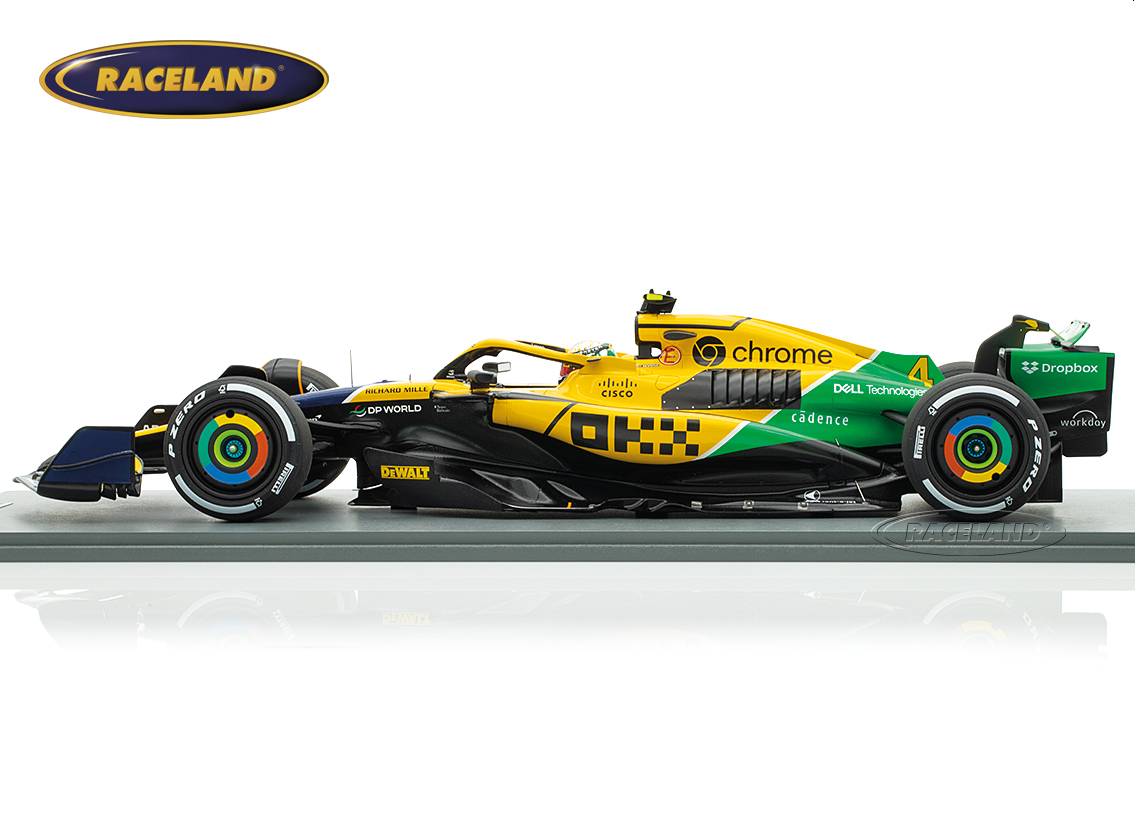 McLaren MCL38 Mercedes F1 Senna Design 4° GP Monaco 2024
