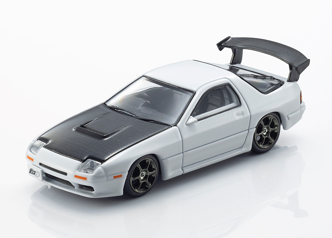 Mazda Savanna RX-7 (FC) Initial D 1995 Mit LED Scheinwerfern und Rückleuchten