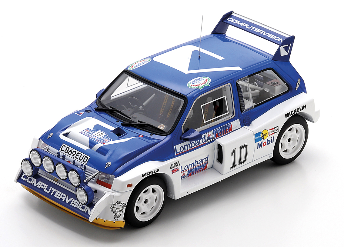 MG Metro 6R4 Austin Rallying 3° RAC Lombard Rallye 1985