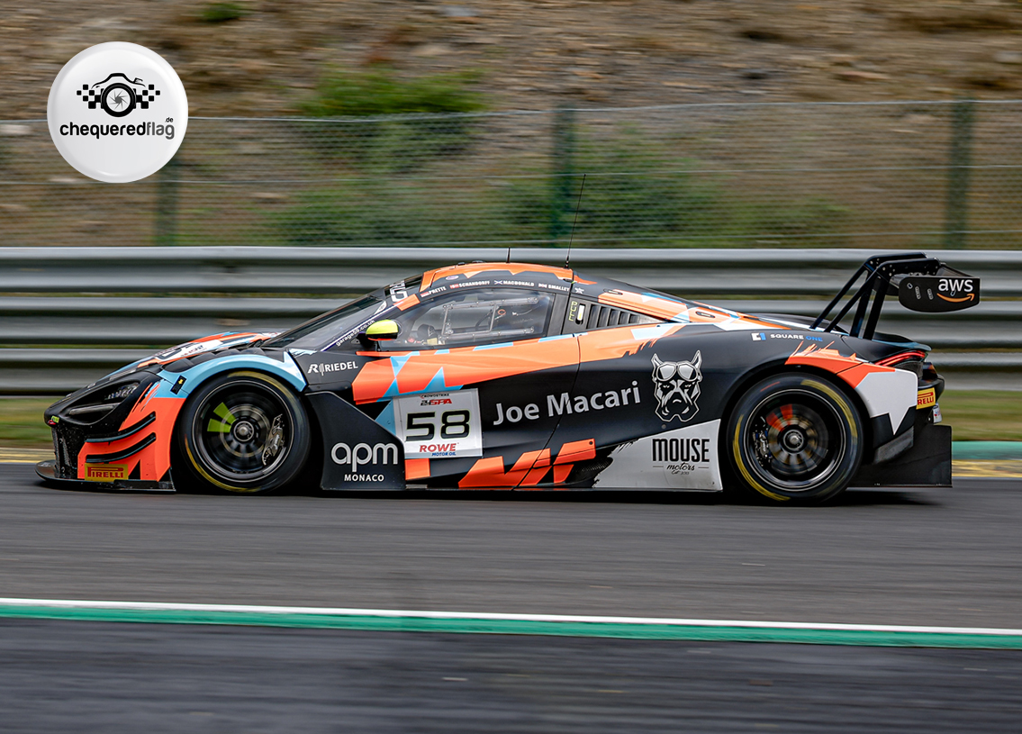 McLaren 720S GT3 EVO Garage 59 12° 24H Spa 2025