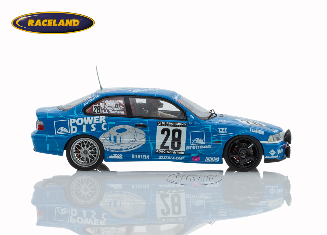 BMW M3 E36 Scheid Motorsports Sieger 24H Nürburgring 1997